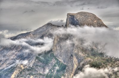 Half Dome Close Up HDR