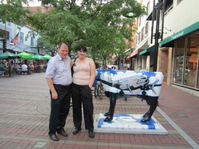 Robert and Maureen on Church Street.JPG