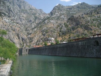 Les murailles de Kotor