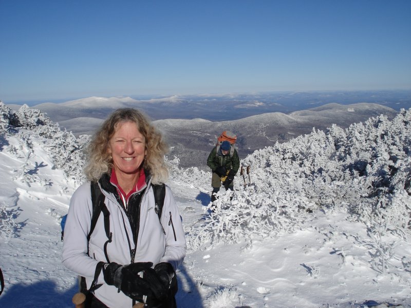 Pat near Mt Madison hut