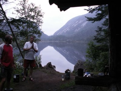 lean to at colden lake