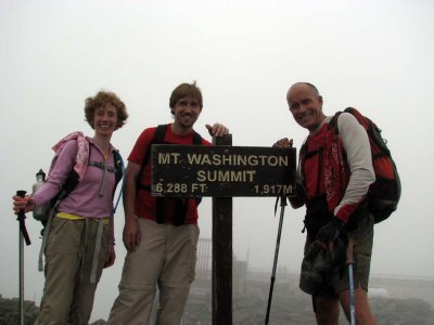 Mount Washington and Mount Monroe, 6/13/2010
