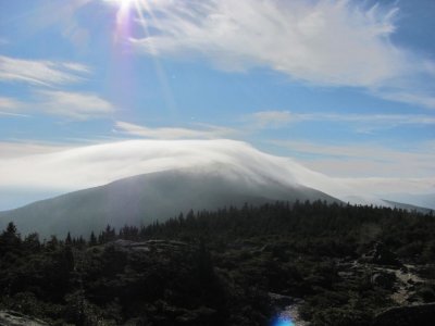 clouds over Carter Dome