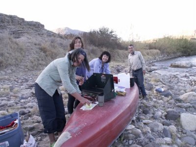 canoe top cooking