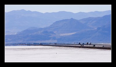 Highway on Salt Lake