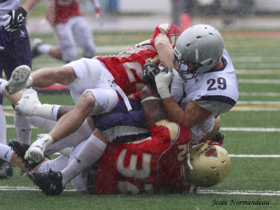 Rouge et Or football - Western Ontario - 30 aot 2009