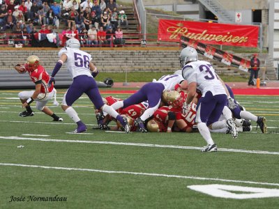 Rouge et Or football - Western Ontario - 30 août 2009