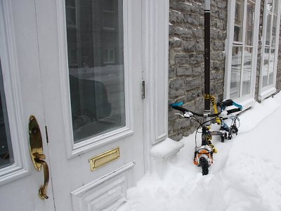 Vlo dans le Vieux-Qubec