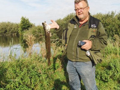 Gunnar med en Gedde