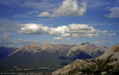 View from Sulphur Mountain