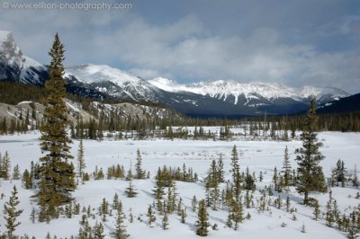 North Saskatchewan River at Saskatchewan Crossing