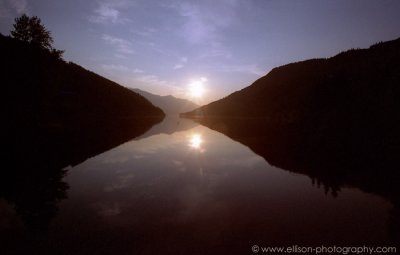Sunset at Trout Lake