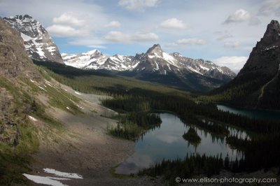 Mary Lake & Cathedral Mountain