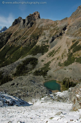 Wiwaxy Peaks and Yukness Lake