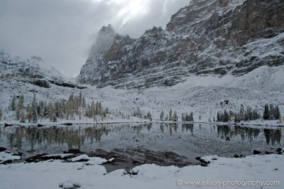 Opabin Plateau: Mount Schaeffer and Hungabee Lake