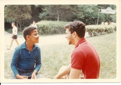 Teddy Auerbach and Walter Moran 1965.jpg