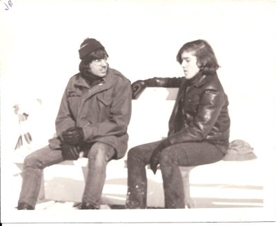 Jody Holtzman and Steve Itzkowitz Winter outing 1967.jpg