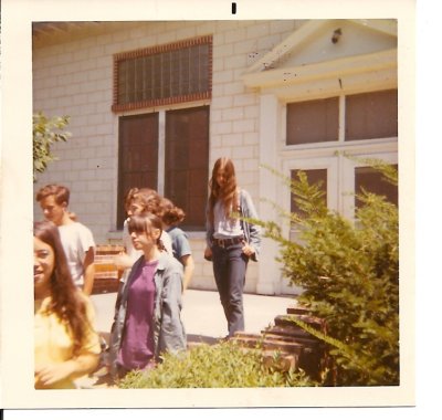Campers leaving the dining room Ellen Silverstein, Simon Klein, Randi & Steve Itzkowitz and others 1968.jpg