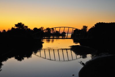 Mimico Creek Bridge at Dawn