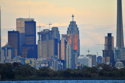Toronto across the bay