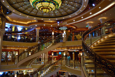 Midships Atrium - Emerald Princess