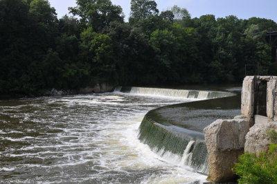 Dam at Paris Ontario