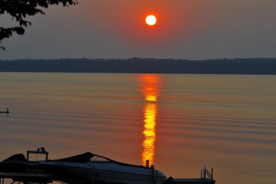 Sunset over Picton Bay