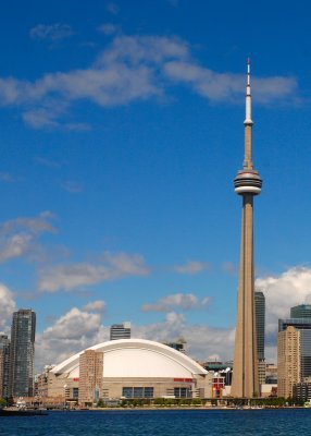 The Rogers Centre and CN Tower