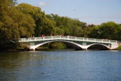 Bridge at the end of Long Pond