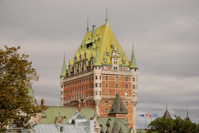 Chateau Frontenac from the citadel