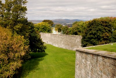 The walls of old Quebec.