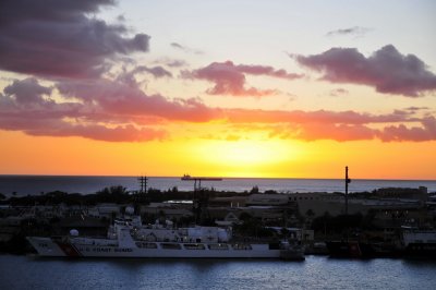 Sunset at Honolulu