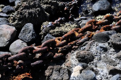 Old anchor chain
