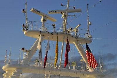The mast