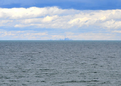 Toronto across the lake