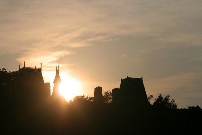 Sunset over the Canadian Parliament in Ottawa, Take 2