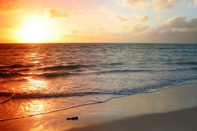 Sunset at the Beach, Cervantes (Australia)