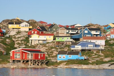 Coloured houses, Ilulissat (Greenland)