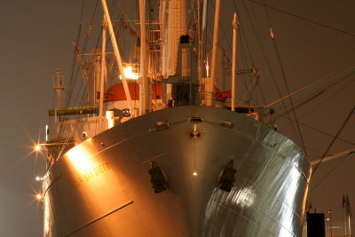 The Cap San Diego lying at Hamburg Harbour (Germany)