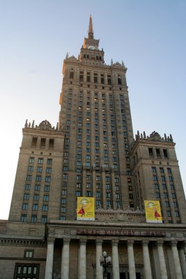 Palace of cultures and people, Warsaw