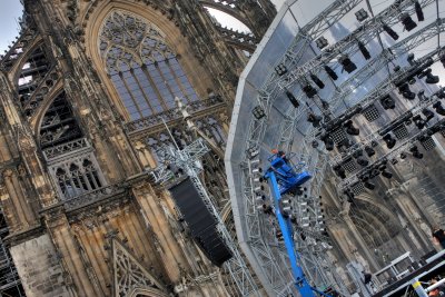 Cologne Cathedral: Preparing 40 Jahre Black Foes