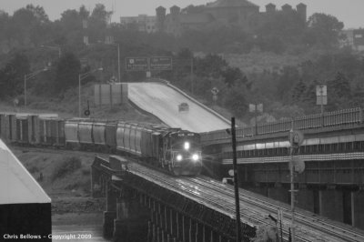 Eastbound in the Rain