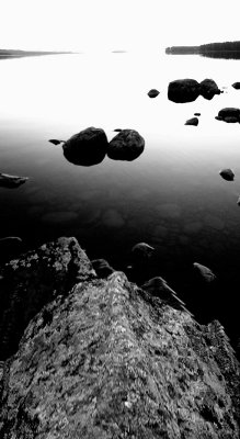 Rock and water