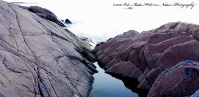 Palisades are sliding to the sea in Havsvidden