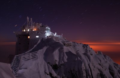 Observatory on the top of Lomnicky stit, High Tatras