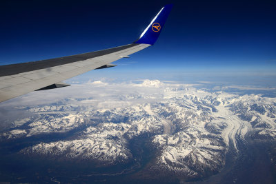 Alaska Range with Mt. McKinley