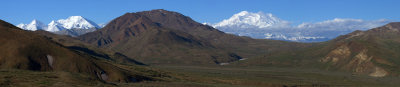 Mt. Scott and Mt. McKinley, Alaska