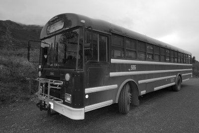 Bus at Savage River