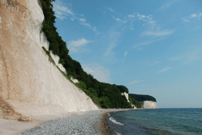 Chalk cliff near Sassnitz