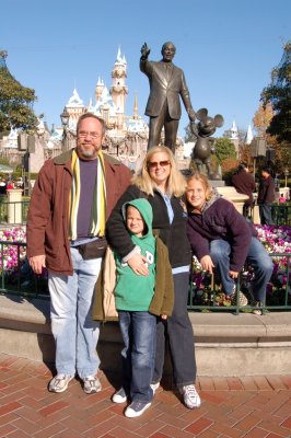 The Hurleys at Disneyland!